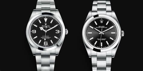 Rolex oyster perpetual vs explorer